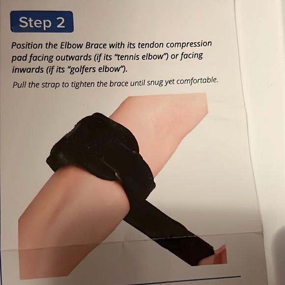 Elbow, brace for tennis and golfer - Picture 3 of 5